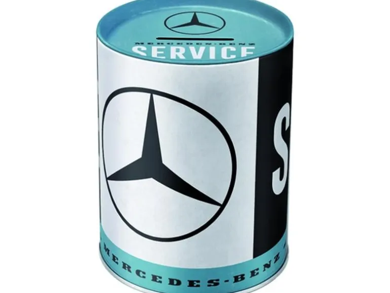 Nostalgic Art Spardose Mercedes Benz Service Schriftzug