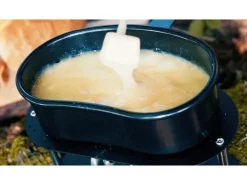 Nouvel Käsefondue-Set Gamelle 4 Teile, Schwarz