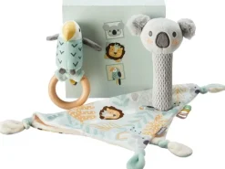 Nuby Geschenkset Papagei-Koala-Löwe 3-teilig