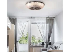 Näve Deckenleuchte «Viento» mit Ventilator