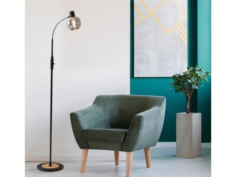 Näve Stehleuchte «Fumoso» h: 148 cm