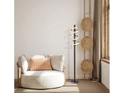 Näve Stehleuchte LED «BELLEZA» Gold
