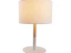 Näve Tischleuchte «Tessile» h: 37 cm Weiss