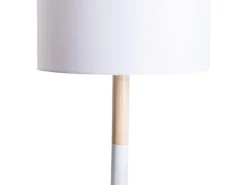 Näve Tischleuchte «Tessile» h: 37 cm Weiss