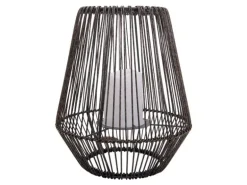 Näve Windlicht Deko-Solarleuchte, Braun