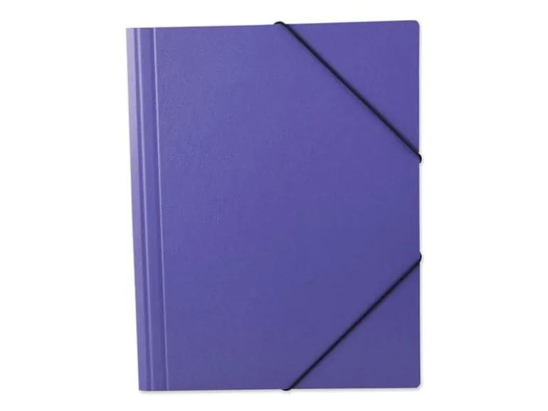 office focus Gummibandmappe A4 ohne Etikette Violett
