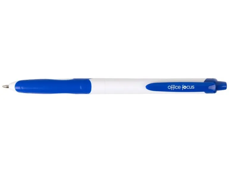 office focus Kugelschreiber Office Focus 1 mm Mine, Blau, 12 Stück