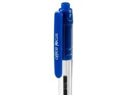 office focus Kugelschreiber Office Focus 1 mm Mine, Blau, 12 Stück