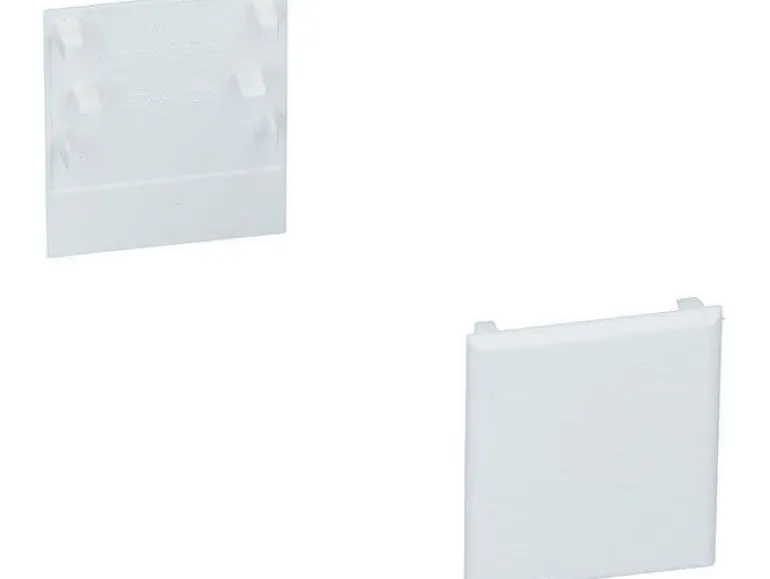 OK-LINE Endkappen DUO Silberfarbig