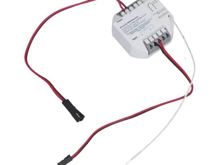 OK-LINE Funkschaltmodul Piezo, 12 V / 24 V, Kunststoff, weiss