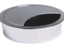 OK-LINE Kabeldurchlass Zink verchromt poliert 67 mm
