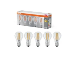 OSRAM Lampe Base Filament 7W, E27 Warmweiss (WW)
