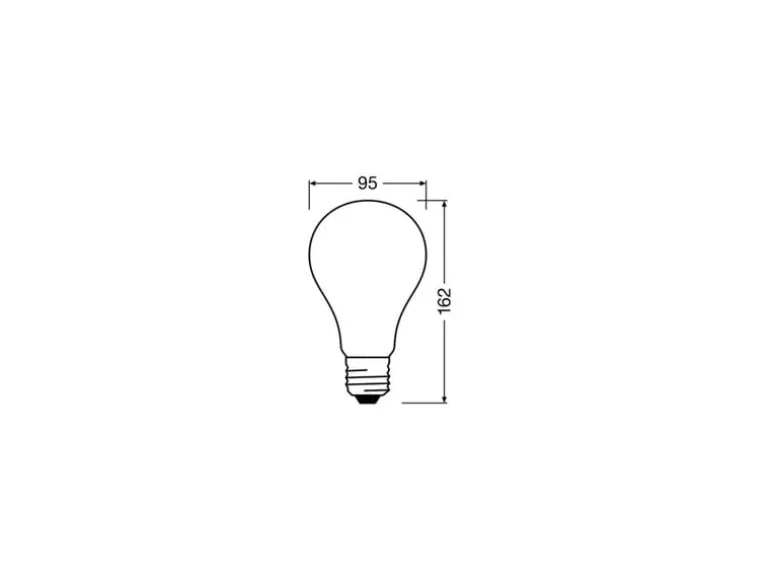 OSRAM Lampe LED Star Classic, Warmweiss (WW)