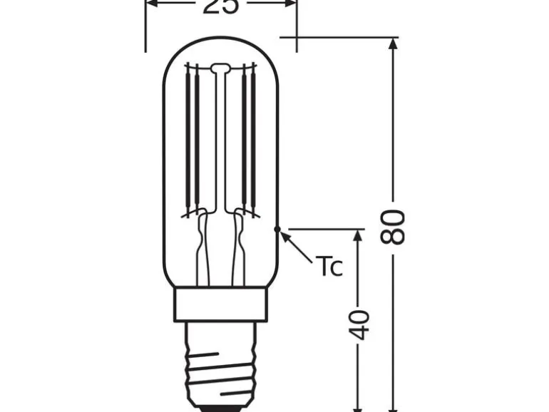 OSRAM Lampe Star Special 40, 4W, E14 Warmweiss (WW)