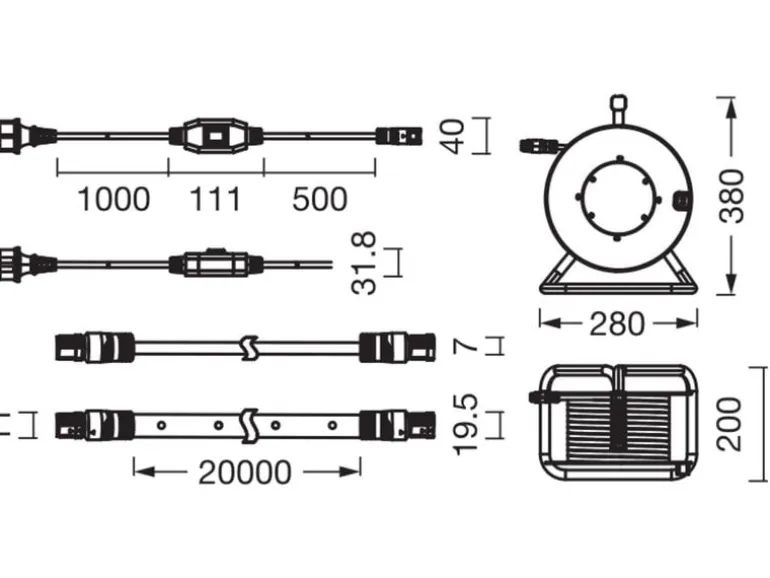 OSRAM LED-Stripe Outdoor Flex 20 m