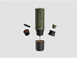 OUTIN Reisekaffeemaschine Nano Waldgrün