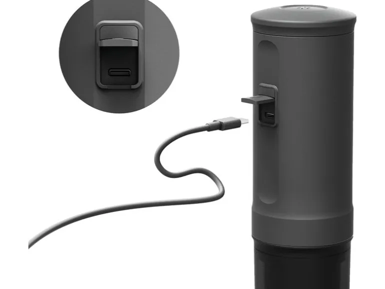 OUTIN Reisekaffeemaschine Nano Space Grau