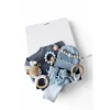 Oykami Baby Geschenkbox Blau Palermo Hirsch