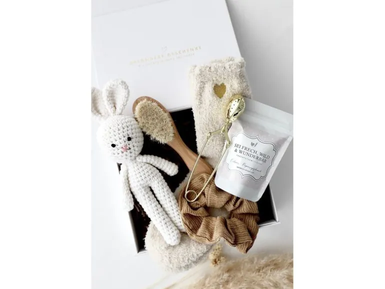 Oykami Mama-Baby Geschenkbox Selma Hase