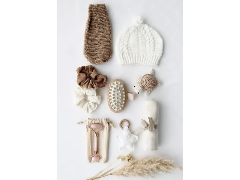 Oykami Mama-Baby Geschenkbox Elora Weiss