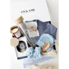 Oykami Mama Geschenkbox Teeflasche Blau Lugano