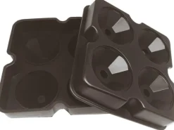 Paderno Eiswürfelform Diamant Schwarz