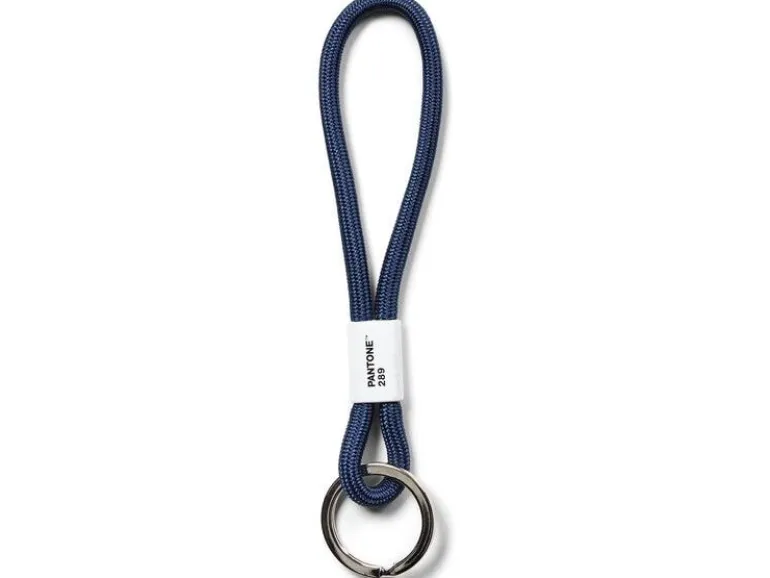 Pantone by Copenhagen Design Schlüsselanhänger Key Chain Short Dunkelblau, 14.10 cm