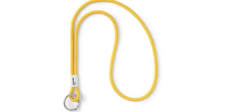 Pantone by Copenhagen Design Schlüsselanhänger Nylon Gelb 48 cm