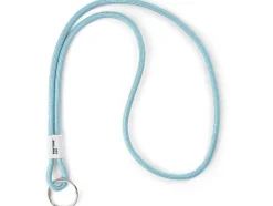 Pantone by Copenhagen Design Schlüsselanhänger Gross Nylon Metall Light Blue 550 Blau