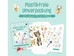 Papierdrachen Wandtattoo-Set Waldtiere