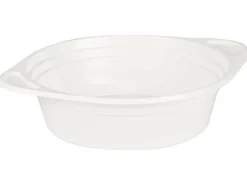 Papstar Einwegteller Suppenterrine 15.6 cm, 100 Stück, Weiss