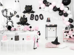 Partydeco Ballons Folienballon Fledermaus 80 x 52 cm, Schwarz