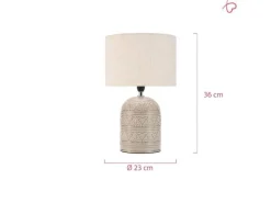 Pauleen Tischleuchte Tender Pearl, E14, Beige