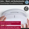 Paulmann Deckenleuchte Axin IP44 E27