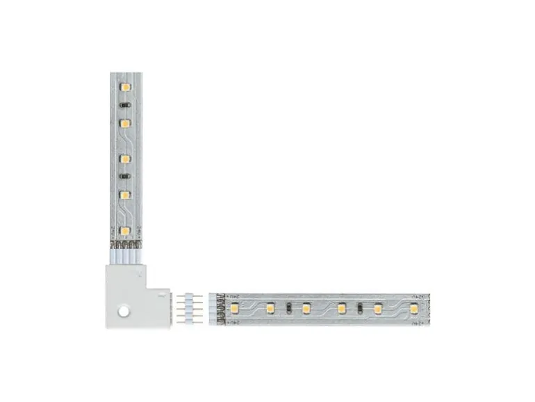 Paulmann Eckverbinder MaxLED flach, 4 Stück
