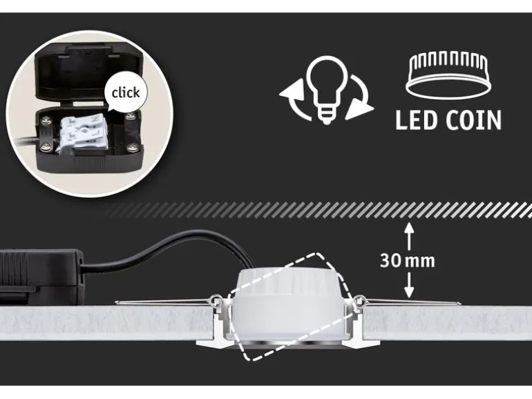 Paulmann Einbauleuchte LED Modul Nova Coin