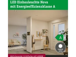 Paulmann Einbauleuchte LED Nova Plus 3-Set Weiss