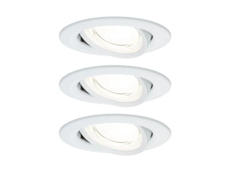 Paulmann Einbauleuchte LED Nova Plus 3-Set Weiss