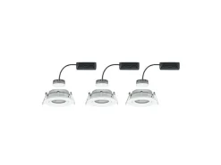 Paulmann Einbauspot Nova Plus Coin Set, 3 x 6 W, 2700 K, Weiss
