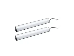 Paulmann EntertainLED Lightbar Dynamic RGB, 30 cm, Schwarz, 2er Set