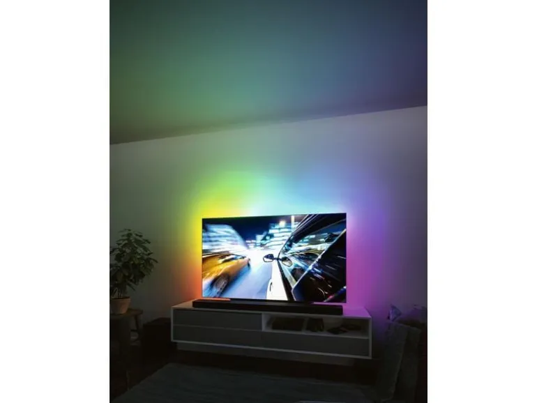 Paulmann EntertainLED USB Strip TV-Beleuchtung RGB+, 65"