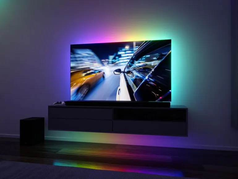 Paulmann EntertainLED USB Strip TV-Beleuchtung RGB+, 65"