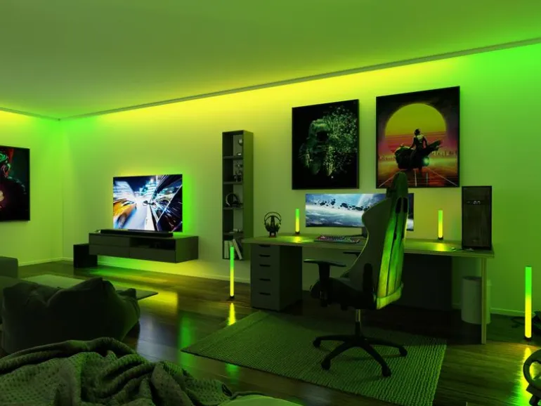 Paulmann EntertainLED USB Strip TV-Beleuchtung RGB+, 65"