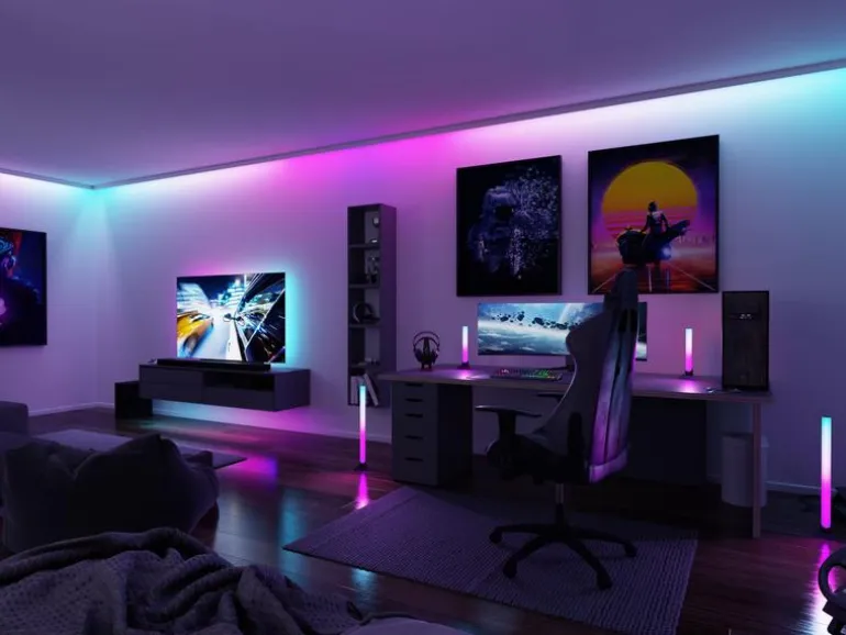 Paulmann EntertainLED USB Strip TV-Beleuchtung RGB+, 65"