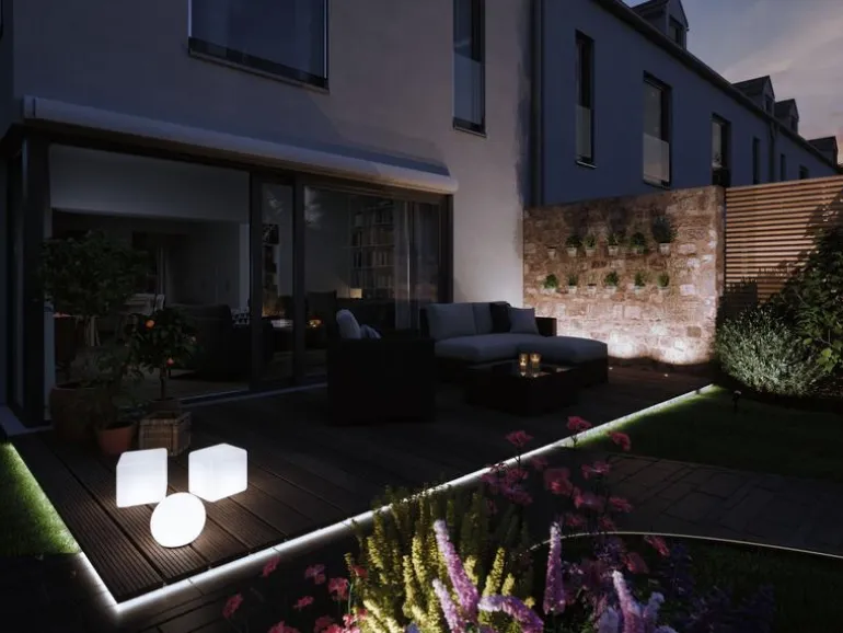 Paulmann Gartenleuchte Plug & Shine PIKE RGBW Spot 40 °, ZigBee