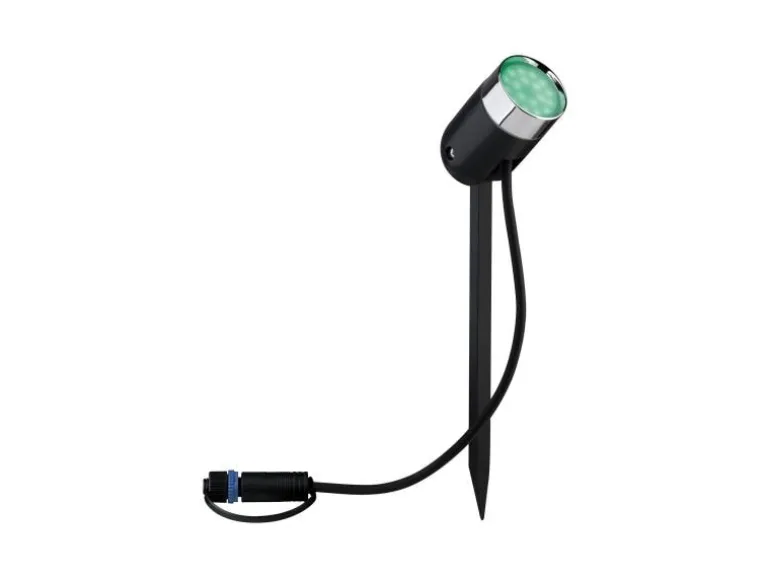 Paulmann Gartenleuchte Plug & Shine PIKE RGBW Spot 40 °, ZigBee