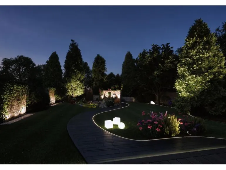 Paulmann Gartenleuchte Plug & Shine PIKE RGBW Spot 40 °, ZigBee