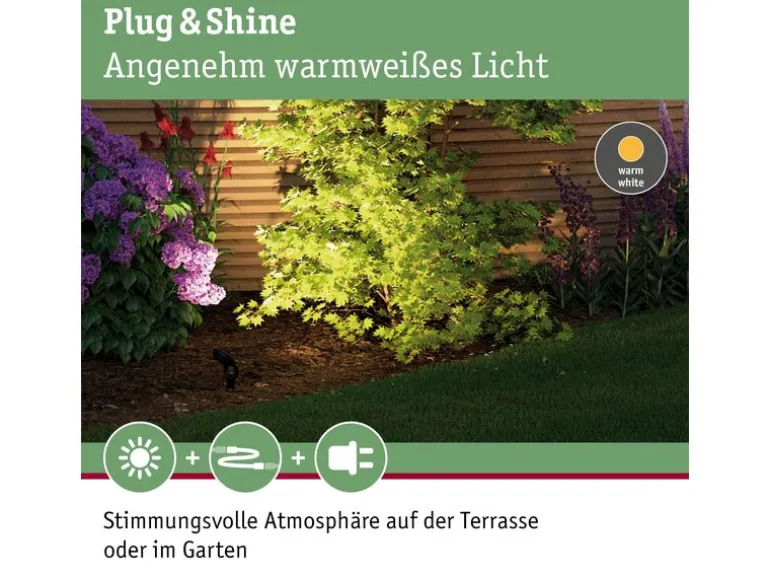 Paulmann Gartenspot Plug & Shine Sting 100° Erweiterung