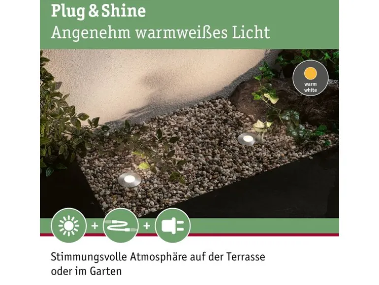 Paulmann Gartenspot Plug & Shine Floor Mini 3000 K