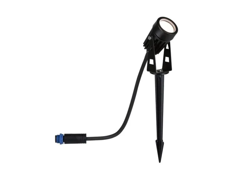 Paulmann Gartenspot Plug & Shine IP65, 3000 K, 2 W, Grau